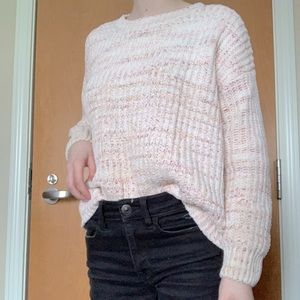 women's chunky knitted sweater